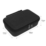 Geekria Creative Console Carrying Case, Hard Shell Protective Travel Bag Compatible with Logitech MX Creative Console (Dark Gray)
