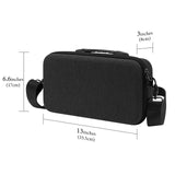 Geekria Hard Travel Case, Compatible with 2024 Mac Mini Desktop Computer, 2024 Mac Mini M4 Case, Fit for Magic Keyboard, Magic Mouse and Magic Trackpad and Accessories (Dark Gray)