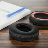 Geekria QuickFit Replacement Ear Pads for Beats Solo 3 (A1796), Solo 3.0 Wireless On-Ear Headphones Ear Cushions, Headset Earpads, Ear Cups Cover Repair Parts (Black)
