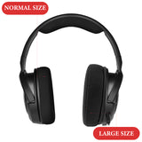 Geekria Comfort Extra Thick Mesh Fabric Replacement Ear Pads for Corsair HS35, HS40, HS45 Headphones Ear Cushions, Repair Parts (Black)