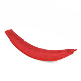 Geekria Mesh Fabric Headband Pad Compatible with Logitech G430, G930, F450, Headphones Replacement Band, Headset Head Top Cushion Cover Repair Part (Red).