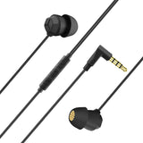 Geekria Noise Isolating Ear Plugs, Sleep Earbuds, Mini Comfy ASMR Sleeping Earphone, Fit Ambient Sounds, Air Travel, Side/Light Sleep, White Noise With Mic and Volume Control - Black