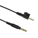 Geekria VR Short Audio Cable Compatible with Oculus Quest 2, HTC Virtual Reality, Bose AE2, AE2i Headset, 2.5mm Male to 3.5mm Male Cord, TRS & TRS Replacement Cable for Headphones (1ft)