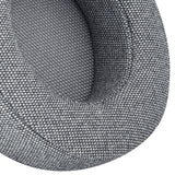 Geekria Comfort Linen Replacement Ear Pads for Corsair Virtuoso RGB, Virtuoso RGB Wireless SE, Virtuoso RGB Wireless XT Headphones Ear Cushions, Headset Earpads, Ear Cups Repair Parts (Grey)
