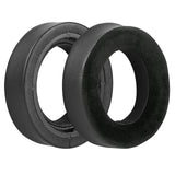 Geekria Comfort Hybrid Velour Replacement Ear Pads for Corsair HS70 PRO/HS60 PRO/HS50 PRO Headphones Ear Cushions, Repair Parts (Black)