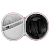 Geekria NOVA Headphones Case Compatible with Skullcandy Hesh Evo/ANC/3, Crusher ANC2, Replacement Hard Shell Travel Carrying Bag with Cable Storage (Pink Marble)