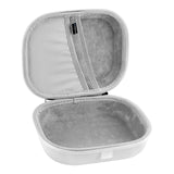 Geekria Shield Headphones Case Compatible with Bose QC Ultra, QC45, QC 35 II, QC25, Replacement Hard Shell Travel Carrying Bag with Cable Storage (White)