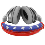 Geekria Flex Fabric Headband Cover Compatible with Bose QuietComfort QC35 II, QC25, QC15, Parrot Zik, Zik 2.0, Zik 3 Headphones, Head Cushion Pad Protector, Replacement Repair Part, Sweat Cover