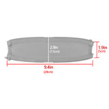 Geekria Flex Fabric Headband Cover Compatible with Beats Solo 3, Solo 2 Headphones, Head Cushion Pad Protector, Replacement Repair Part, Sweat Cover, Easy DIY Installation (Gray)