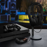 Geekria Boom Mic Headphones Cable Compatible with Bose QC Ultra/SE/45, 700, 2.5mm Jack Nylon Braided Replacement Cord with Boom Microphone for Gaming & Meeting (5.6ft)