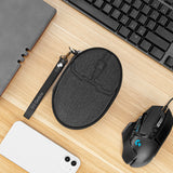 Geekria Hard Mouse Case Compatible with Logitech G502 HERO/G502 SE Hero/G502 Lightspeed Mouse, Electronics Accessories with Cable Storage for Wireless Gaming Office Mouse (Dark Grey)