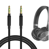 Geekria Audio Cable Compatible with B&O H95, H9i, H9 3rd Gen, H9, H8i, H8, H7, HX, Jabra Move, Elite 85h, B&W PX7, PX5 Headphones, 3.5mm Replacement Stereo Cord (4ft / 1.2m)