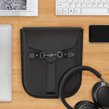 Geekria Elite Headphones Case for On-Ear/Over-Ear Headphones, Replacement Hard Shell Travel Carrying Bag, Compatible with Bose QCUltra, 700, QC45, QC35, JBL Tune 770NC Headsets (Black)