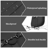 Geekria Elite Headphones Case for On-Ear/Over-Ear Headphones, Replacement Hard Shell Travel Carrying Bag, Compatible with Bose QCUltra, 700, QC45, QC35, JBL Tune 770NC Headsets (Black)