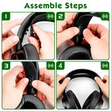 Geekria Flex Fabric Headband Pad Compatible with SteelSeries Arctis Nova Pro, Arctis Nova 7, Arctis Nova 4, Arctis Nova 3, Arctis Nova 1 Headphones Replacement Band, Headset Cushion (Rose Gold)