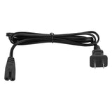 Geekria IEC320 C7 to NEMA 1-15P Replacement Power Cord, 2 Prong AC Power Cable Compatible with Sony PS5, PS4, PS3, PS2 Slim, Microsoft Xbox One S, Xbox One X, Xbox Series S Console (2 Pack, 5 ft)