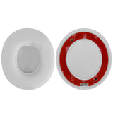 Geekria QuickFit Replacement Ear Pads for Beats Solo 2 Wireless (B0534) (Not Compatible with Beats Solo2 Wired) On-Ear Headphones Ear Cushions, Repair Parts (White)