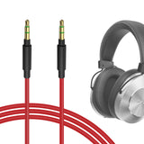 Geekria Audio Cable Compatible with Audio-Technica ATH-MSR7 ATH-SR5 ATH-AR3BT ATH-M20xBT ATH-M50xBT2, Pioneer SEMS7BT Headphones Cable, 1/8" (3.5mm) to 3.5mm Aux Replacement Stereo Cord (4ft/1.2m)