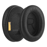 Geekria Elite Sheepskin Ear Pads for Bose QCSE QC45 QC35 QC35 ii QC25 QC15 QC2 AE2 AE2i AE2w SoundTrue SoundLink Around-Ear New Quietcomfort Headset Earpads, Ear Cups Cover Repair Parts (Black)