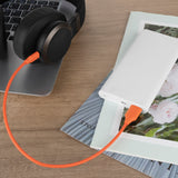 Geekria USB Headphones, Earbuds Short Charger Cable Compatible with JBL Endurance Peak, LIVE 400BT/500BT, TUNE 500BT, USB to Micro-USB Replacement Power Charging Cord (1 ft/30 cm 2 Pack)