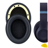 Geekria QuickFit Replacement Ear Pads for Beats Studio Pro Headphones Ear Cushions, Headset Earpads, Ear Cups Cover Repair Parts (Navy)