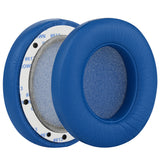 Geekria QuickFit Replacement Ear Pads for Beats Studio 3 (A1914), Studio 3.0 Wireless Headphones Ear Cushions, Headset Earpads, Ear Cups Cover Repair Parts (Blue)