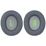 Geekria QuickFit Replacement Ear Pads for JBL JR460 Headphones Ear Cushions, Headset Earpads, Ear Cups Cover Repair Parts (Grey)
