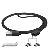 Geekria SNAP Quick Connect Charger Cable Compatible with Sony WH-1000XM5 WH-XB920N WH-ULT900N, USB Replacement Magnetic Headphones Power Charging Cord with Plug Extraction Tool (3.3ft/100cm)