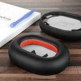 Geekria QuickFit Replacement Ear Pads for Plantronics BackBeat PRO 2, BackBeat PRO 2 Special Edition, Voyager 8200 UC Headphones Ear Cushions, Headset Earpads, Ear Cups Cover Repair Parts