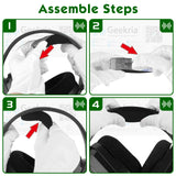 Geekria Earpad + Headband Compatible with ASTRO A10 Headphone Replacement Ear Pad + Headband Pad / Ear Cushion + Headband Cushion / Repair Parts Suit (Black)