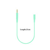 Geekria 2.5mm Male to 3.5mm (1/8'') Female Headphones Plug Adapter, Conversion Audio Plug , TPE Cord Compatible with Bose SoundTrue, SoundTrue II, QuietComfort QC25 (25cm)