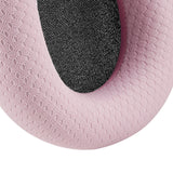Geekria Comfort Mesh Fabric Replacement Ear Pads for Razer Kraken V4/V4X/V4Pro/Kitty V2 Pro, Barracuda/Barracuda X Headphones, Repair Parts (Pink)