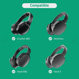 Geekria Audio Cable with Mic Compatible with Skullcandy Hesh Evo Hesh 3 Crusher Evo, 3.5mm Aux Replacement Stereo Cord with Inline Microphone and Volume Control (4 ft/1.2 m)