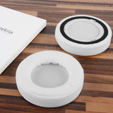 Geekria QuickFit Replacement Ear Pads for Corsair Virtuoso RGB, Virtuoso RGB Wireless SE, Virtuoso RGB Wireless XT Headphones Ear Cushions, Headset Earpads, Ear Cups Cover Repair Parts (White)