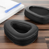 Geekria QuickFit Replacement Ear Pads for Skullcandy Aviator, Aviator 2, Aviator2.0 Headphones Ear Cushions, Headset Earpads, Ear Cups Cover Repair Parts (Black)