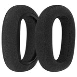 Geekria Comfort Mesh Fabric Replacement Ear Pads for Logitech Zone Vibe 100 Headphones Ear Cushions, Headset Earpads, Ear Cups Cover Repair Parts (Black)