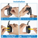 Geekria QuickFit Replacement Ear Pads for Skullcandy Riff Wireless Headphones Ear Cushions, Headset Earpads, Ear Cups Cover Repair Parts (Grey)