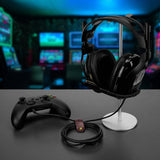 Geekria Audio Cable Compatible with Astro A10 Gen 2, A10, A30, A40, A40TR Gaming Headsets Cable, 3.5mm Aux Replacement Stereo Cord with Mute Control for Headset, Xbox One, PS4 (6.5ft/2m)