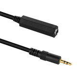 Geekria 3.5mm (1/8'') Male to 6.35mm (1/4'') Female Headphones Plug Adapter, Conversion Audio, Cord Compatible with Phone, Laptop, Headphones - Stereo Audio Connector (30cm)