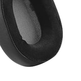 Geekria Comfort Hybrid Velour Replacement Ear Pads for Corsair HS55, HS65 Headphones Ear Cushions, Headset Earpads, Ear Cups Cover Repair Parts (Black)