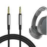 Geekria Audio Cable Compatible with Skullcandy Hesh Evo/ANC/3/2, Crusher Evo/ANC, Hesh Headphones, 3.5mm Braided Nylon Replacement Stereo Cord (4 ft / 1.2 m)
