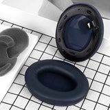 Geekria QuickFit Replacement Ear Pads for Sony WH-1000XM4 Wireless Headphones Ear Cushions, Headset Earpads, Ear Cups Cover Repair Parts (Blue)