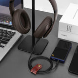 Geekria Audio Cable Compatible with Beats Studio Pro/3/2, Solo 4/3/2, Executive, Pro, Mixr Headphones Cable, 1/8" (3.5mm) to 3.5mm Replacement Stereo Cord (4 ft/1.2 m)