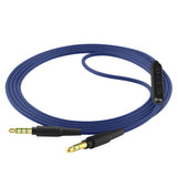 Geekria Audio Cable with Mic Compatible with Sony ULT WEAR, WH-1000XM5/1000XM4, WH-XB910N Headphones, 3.5mm to 3.5mm Aux Replacement Stereo Cord with Inline Microphone (4 ft / 1.2 m)