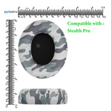 Geekria QuickFit Replacement Ear Pads for Turtle Beach Stealth Pro Headphones Ear Cushions, Headset Earpads, Ear Cups Cover Repair Parts (Camo)
