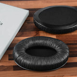 Geekria QuickFit Leatherette Replacement Ear Pads for Sennheiser HDR120 RS120 RS110 RS115 HDR110 HDR115 RS100 Headphones Ear Cushions, Headset Earpads, Ear Cups Cover Repair Parts (Black)