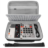 Geekria Hard Shell Travel Carrying Case, Drum Machine Bag Compatible with Teenage Engineering EP-133 K.O. II, EP-1320 Medieval Sampler (Dark Gray)