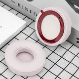 Geekria QuickFit Replacement Ear Pads for Beats Solo 4 Wireless On-Ear Headphones Ear Cushions, Headset Earpads, Ear Cups Cover Repair Parts (Cloud Pink )