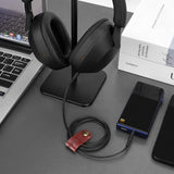 Geekria Audio Cable Compatible with Sony ULT WEAR, WH-1000XM6/1000XM5/1000XM4, WH-XB910N, WH-CH720N, INZONEH5 Headphones, 3.5mm Replacement Stereo Cord (4ft/1.2m)
