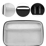 Geekria Audio Interface Hard Case Compatible with Focusrite Scarlett 2i2, Protective Hard Shell Travel Carrying Bag with Cable Storage (Grey)